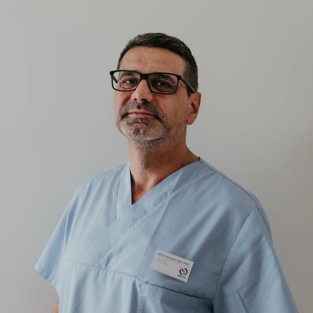 Our GYN-FIV Zilina Team, MUDr. Silvester Galo, PhD., gynecologist, professional representative for reproductive medicine, day healthcare Zilina